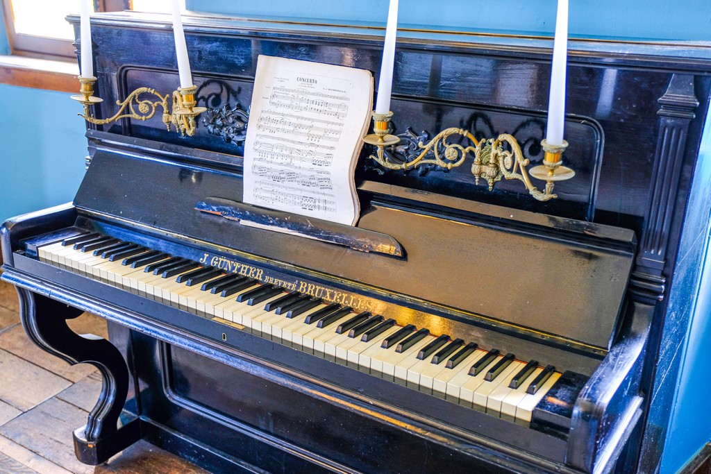 pianoforte antico gunther bruxelles e spartito