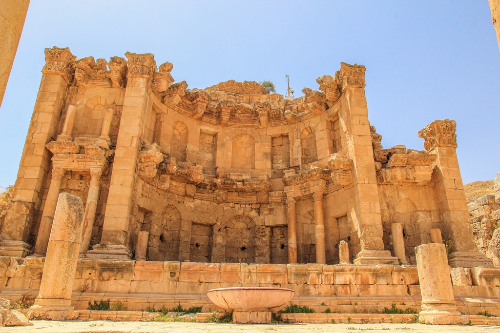 Guida alla visita di Jerash resto romano ancora in piedi