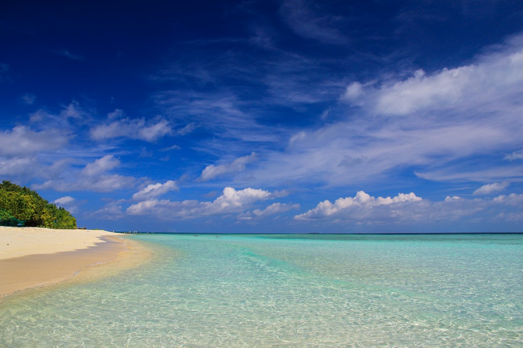 Gulhi Maldive fai da te spiaggia bianca e laguna azzurra