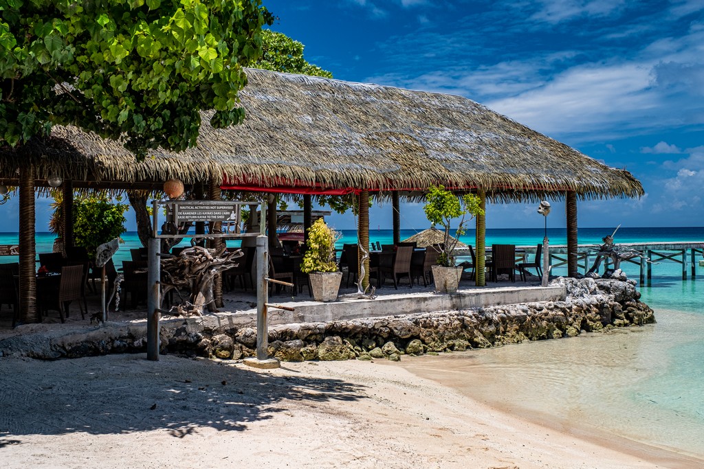 ristorante in spiaggia