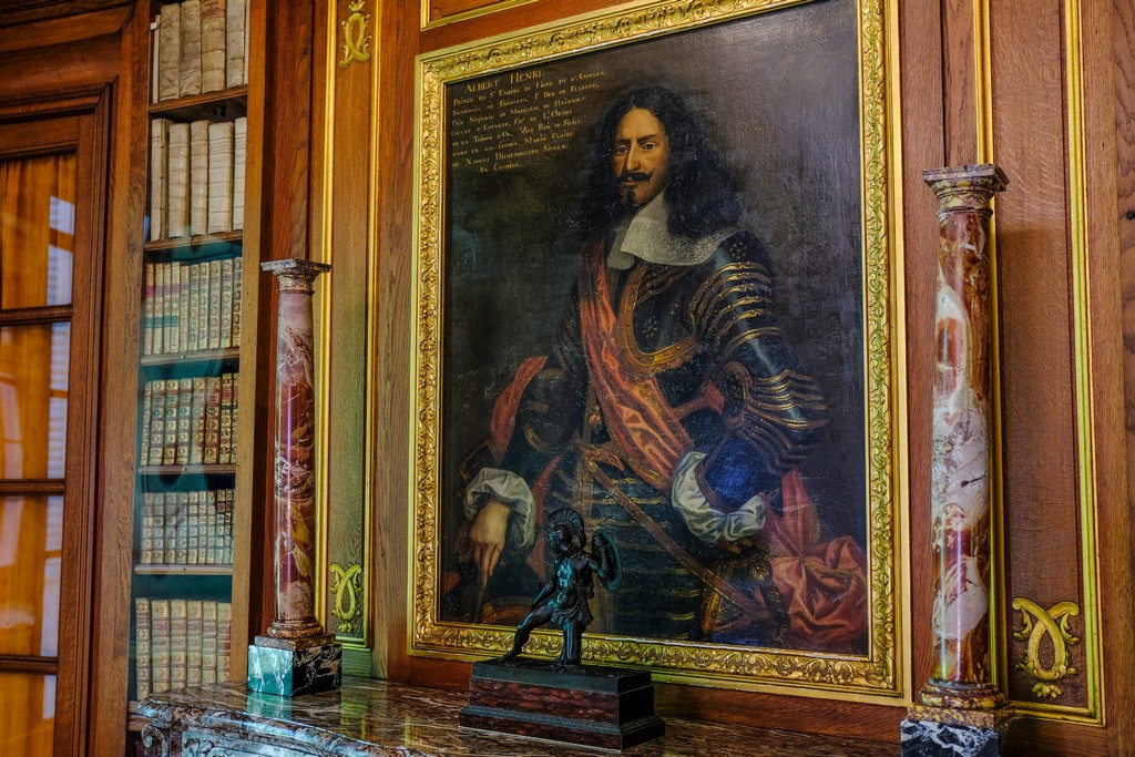 Ritratto del principe di Ligne nella sua biblioteca
