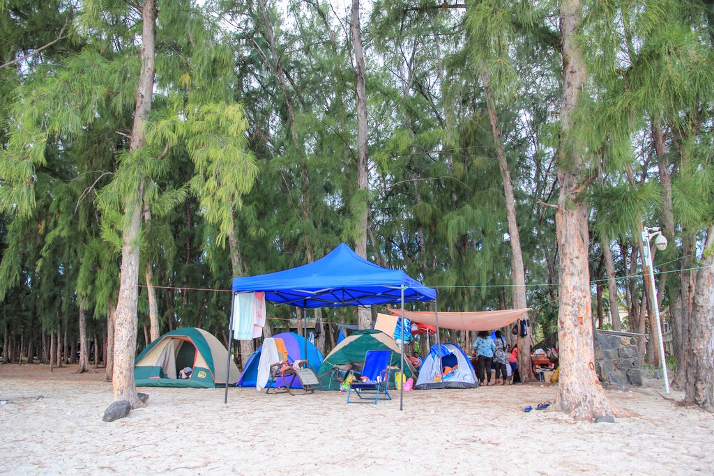 tende in spiaggia