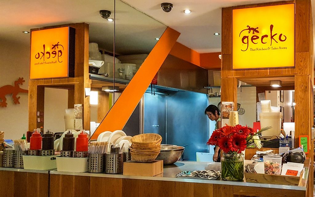 gecko ingresso ristorante thai dove mangiare