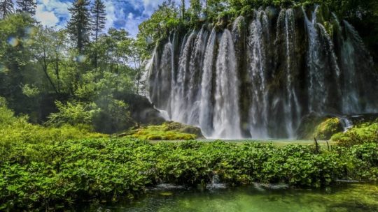 il tempo di scatto in fotografiaGuida ai laghi di Plitvice: cascata