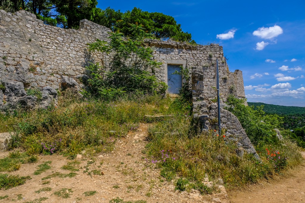 Rovine della Fortezza al momento in restauro