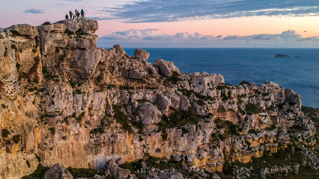 Visita alle Dingli Cliffs vista aerea delle scogliere