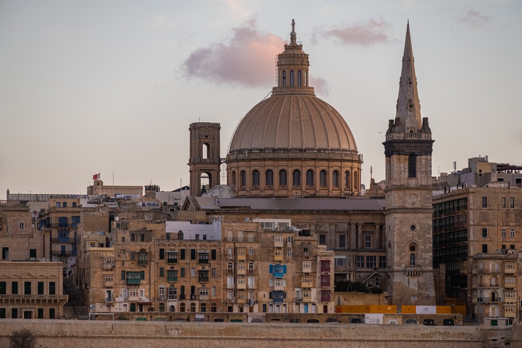 I luoghi più instagrammabili di Malta cupola della città