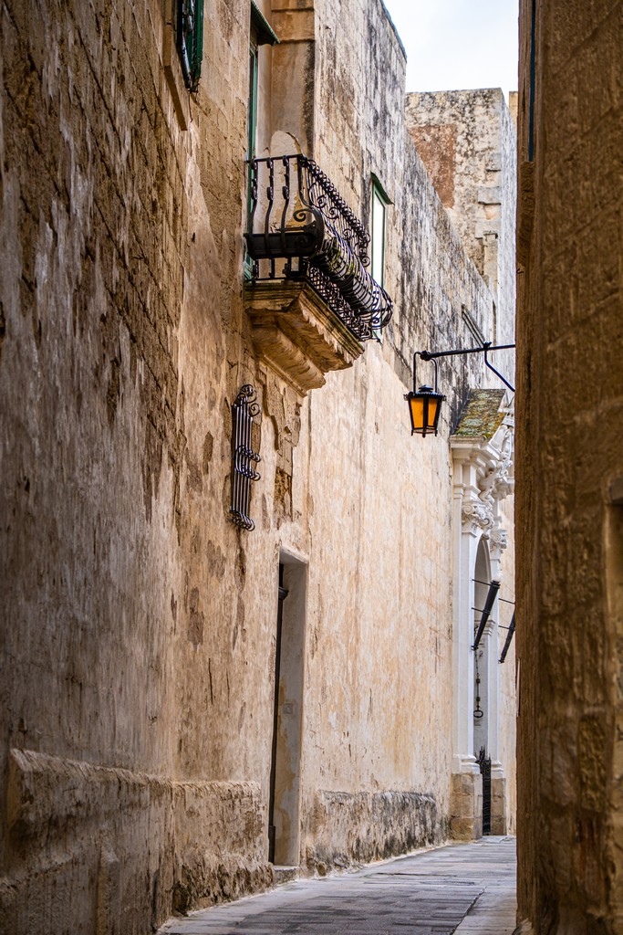 Visita a Mdina vietta deserta