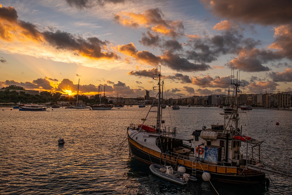 tramonto a malta