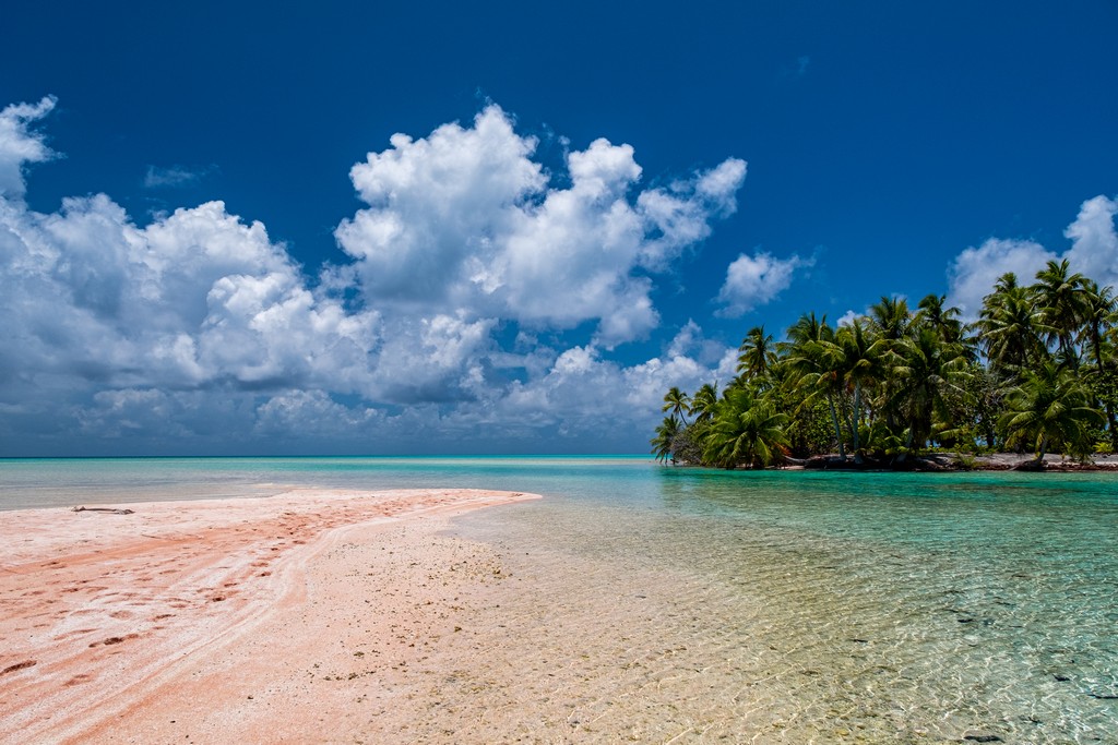 Escursione alle Sables Roses di Fakarava