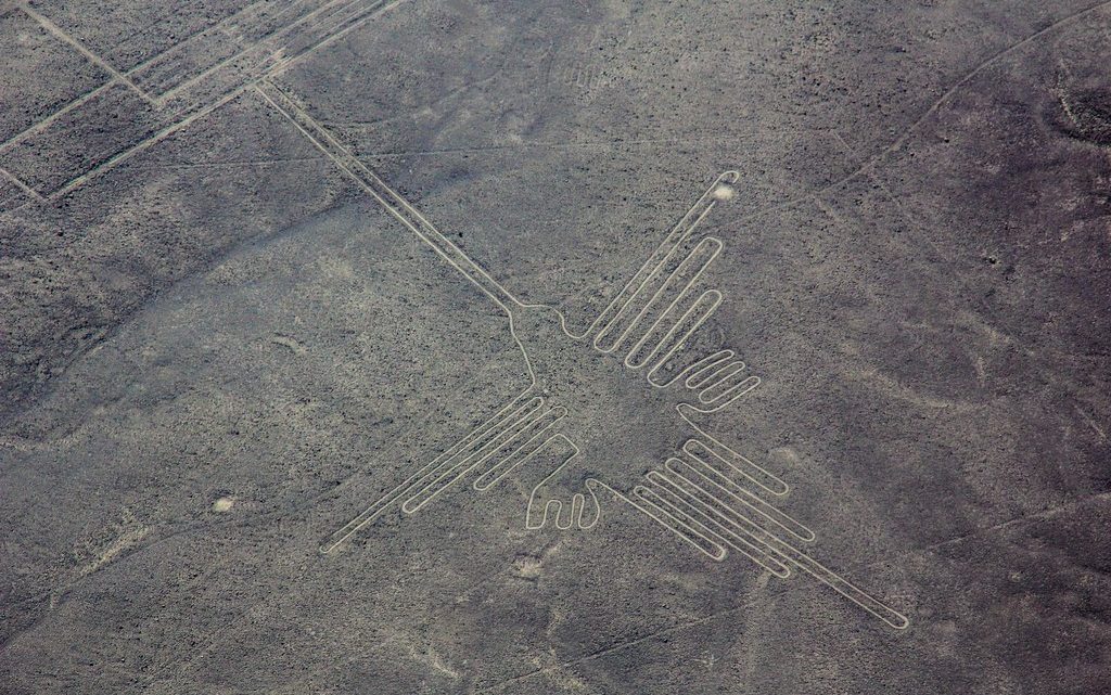 Il colibrì - linee di Nazca