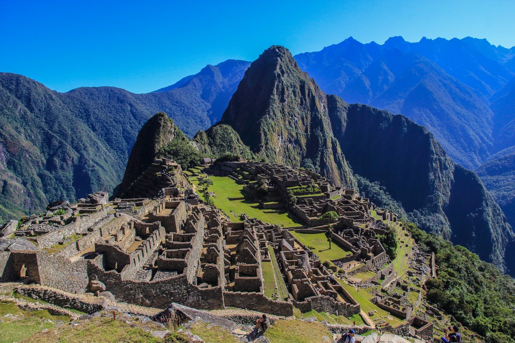 vista di peru machu picchu