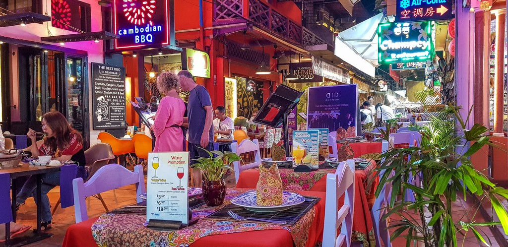 Dove mangiare khmer a Siem Reap l'esterno del ristorante