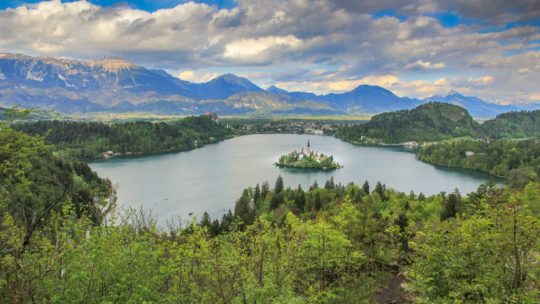 visita al lago di bled slovenia