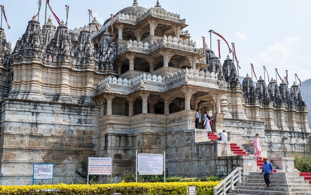visita ai templi di Ranakpur vista dell'ingresso