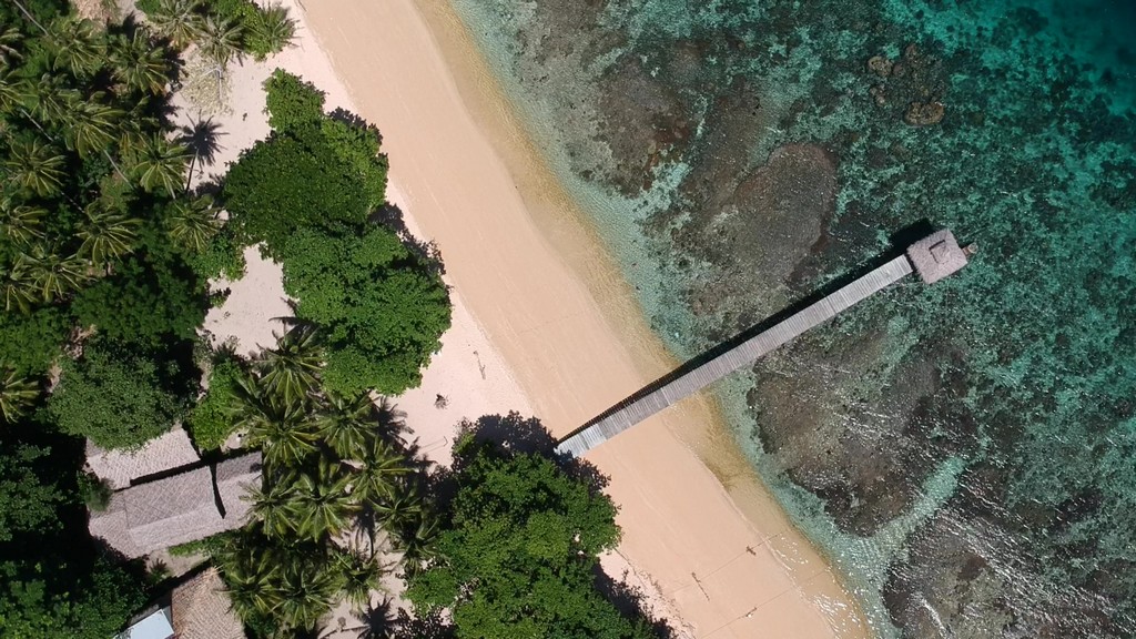 itinerario in indonesia 3 settimane spiaggia vista dall'alto