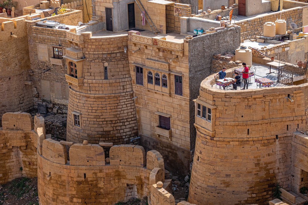 Cosa vedere a Jaisalmer vista delle mura