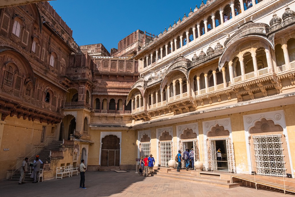 Cosa vedere a Jodhpur: palazzo reale del forte