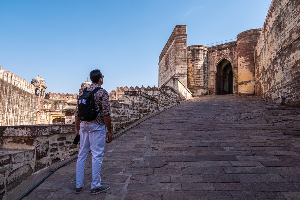 Visitare il Mehrangarh Fort di Jodhpur ingresso del palazzo