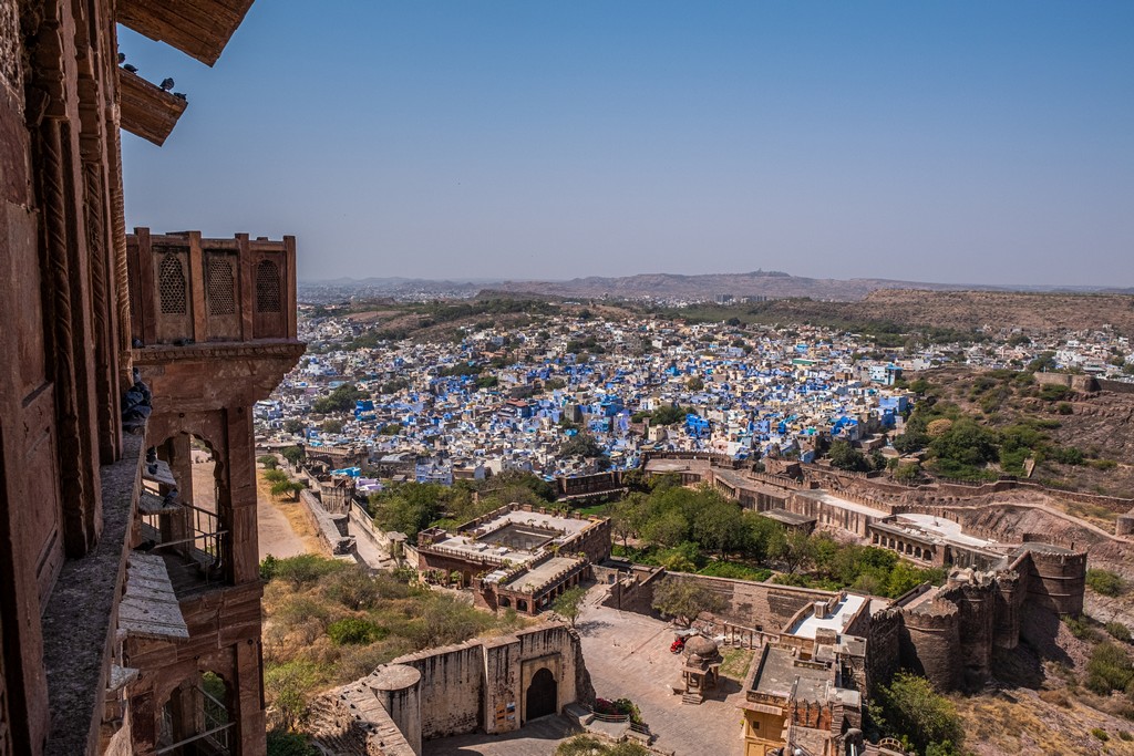 5 cose da fare a Jodhpur panorama dal bastione