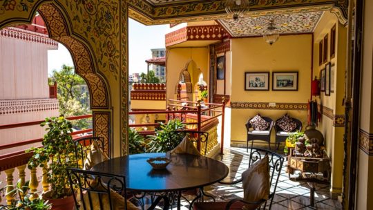Soggiornare in un heritage hotel indiano