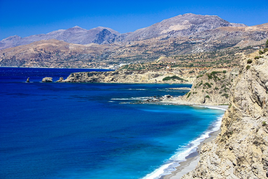 spiaggia vista dall'alto
