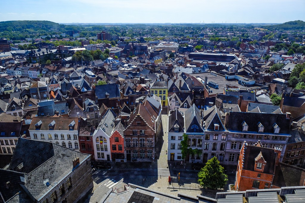 panorama dal beffroi