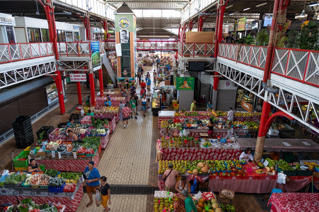 mercato dall'alto