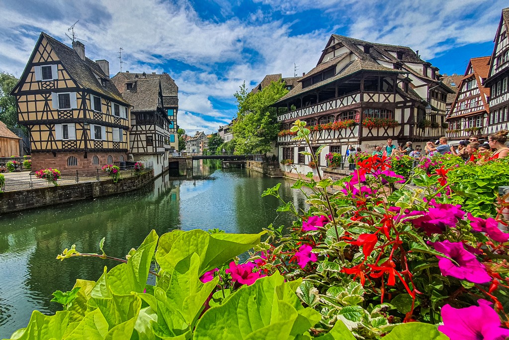 Una settimana in Alsazia canali di strasburgo