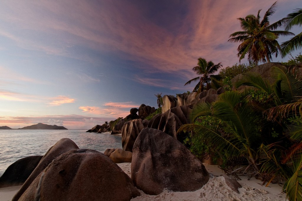 migliori spiagge Seychelles tramonto