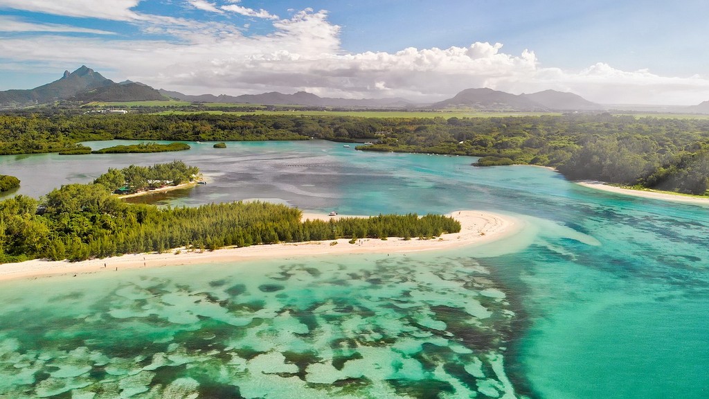 Seychelles fai da te vista aerea delle isole
