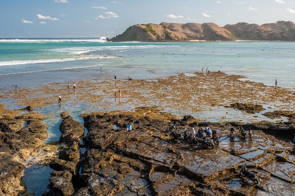 Come visitare Kuta Lombok ingresso della spiaggia