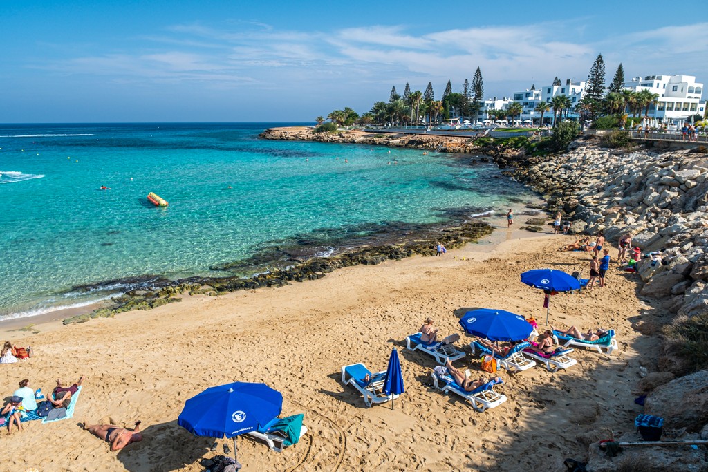 migliori spiagge di Cipro vista della spiaggia