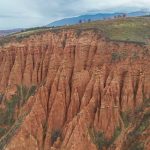 le piramidi di Stob in Bulgaria