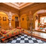 cortile di hotel haveli