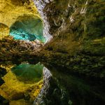 Visita alla Cueva de los Verdes a Lanzarote grotta colorata