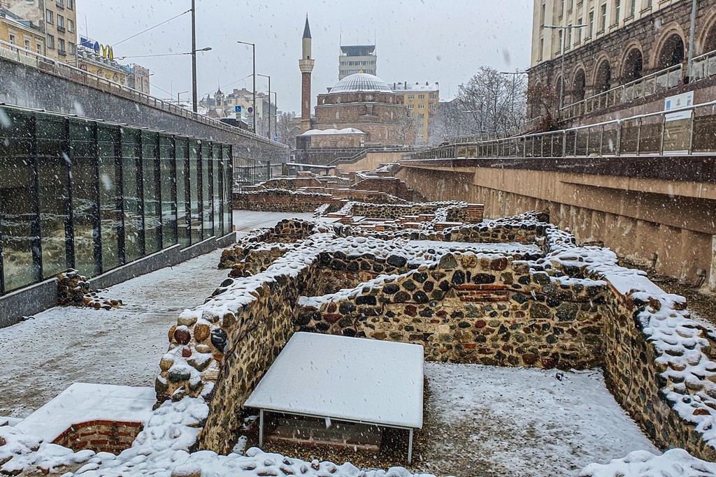Cosa vedere a Sofia rovine e neve