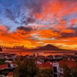 10 luoghi da non perdere a Faial tramonto su pico