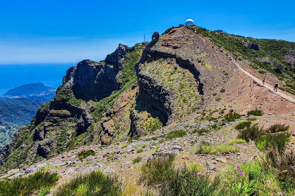 Guida al Pico do Areeiro punto panoramico