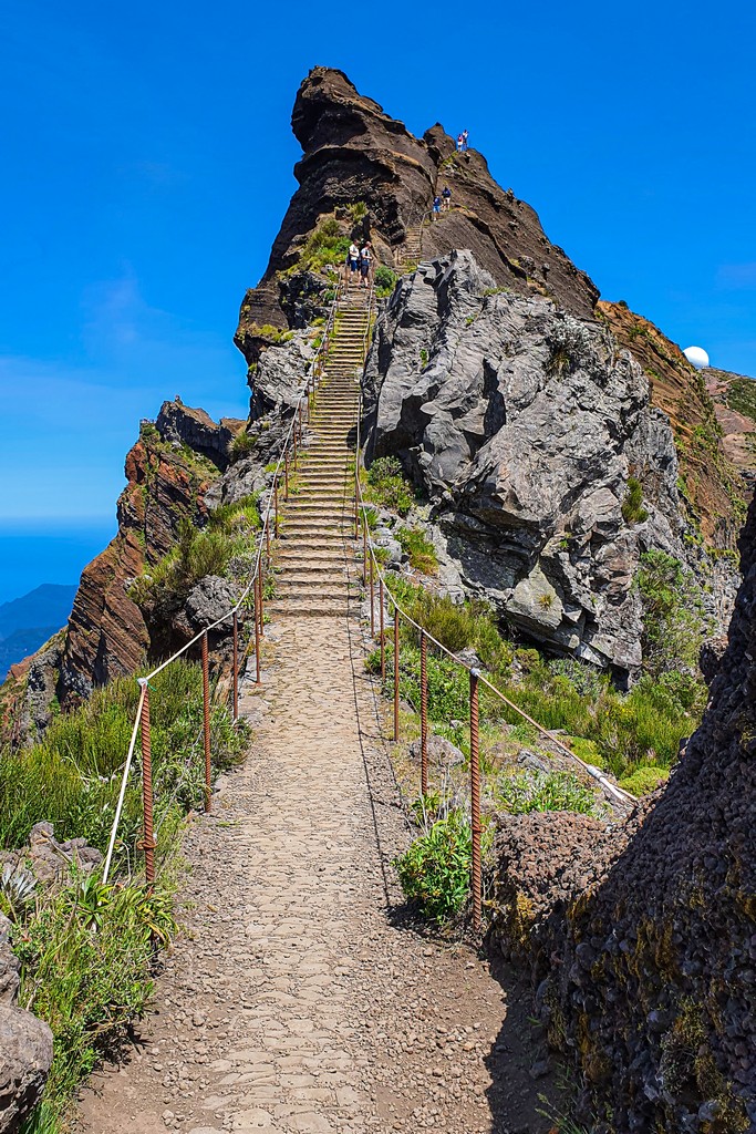 I trekking di Madeira vista panoramica sui monti
