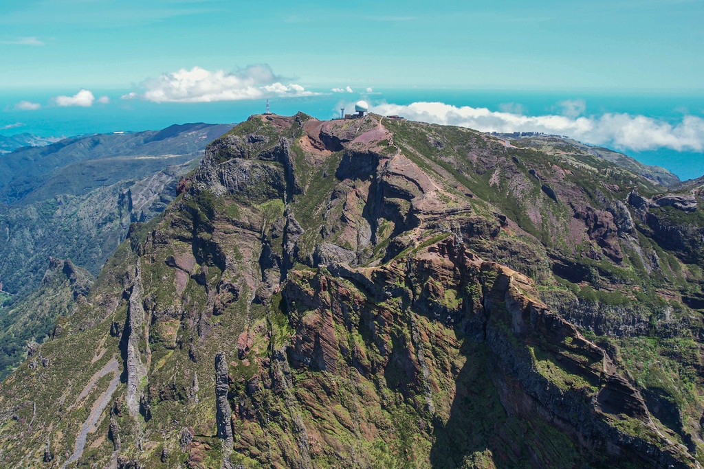 Guida alla Vereda do Areeiro vista panoramica sulle montagne