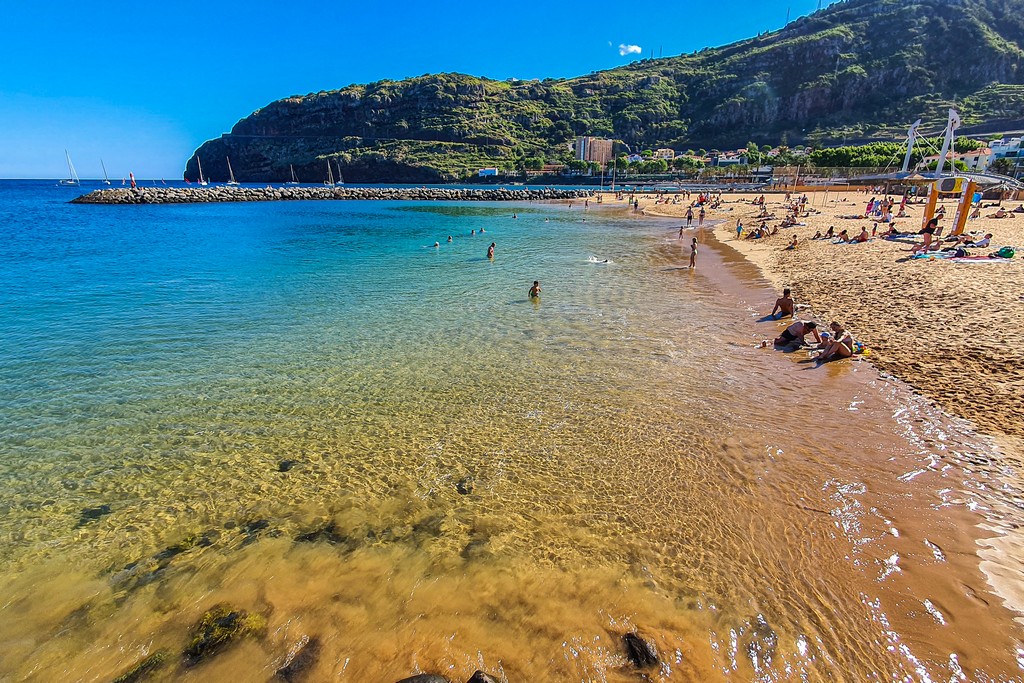 Le migliori spiagge di Madeira spiaggia sabbia dorata