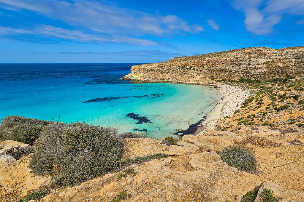 La spiaggia dei Conigli a Lampedusa: una spiaggia da Fotografare