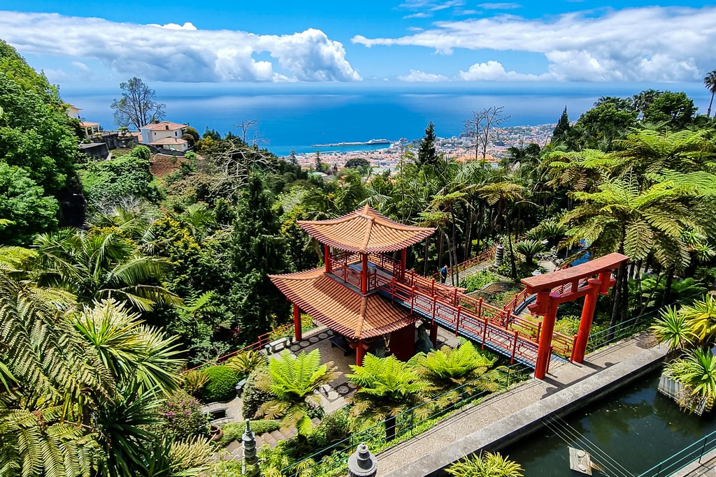 Visita al Monte Palace Tropical Garden 
 giardini giapponesi