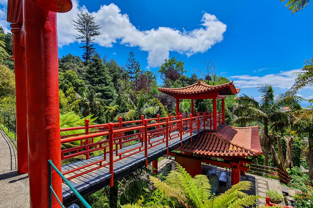 Visita al Monte Palace Tropical Garden 
 giardini giapponesi